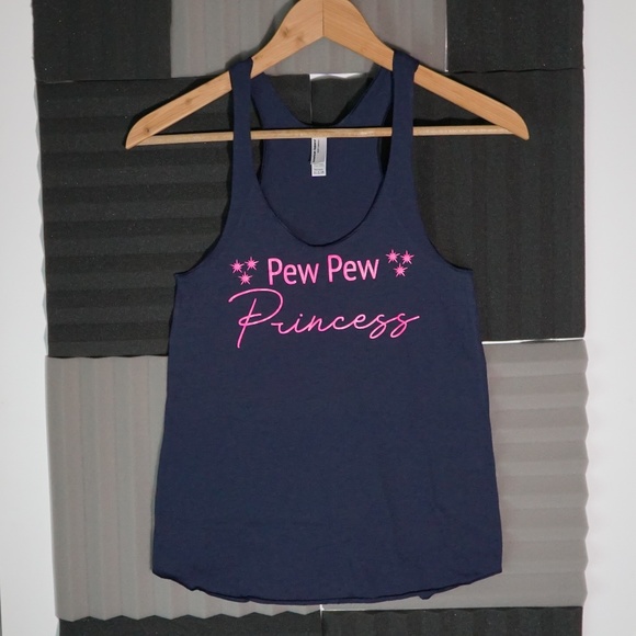 PewPew Princess w/stars ~ Tanktop - Picture 1 of 1